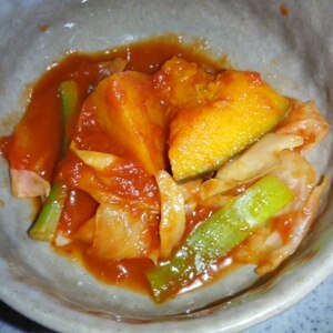 簡単で美味しい！鶏もも肉のトマト煮